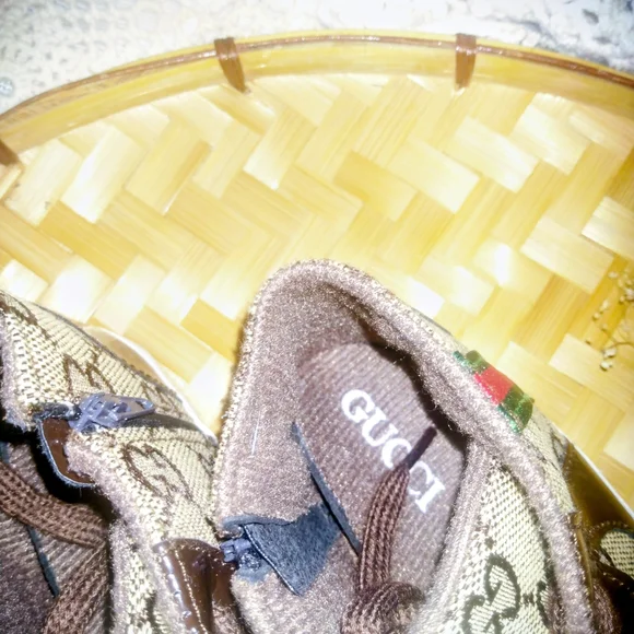 Gucci Brown and Tan Kids Boots - Picture 5 of 5